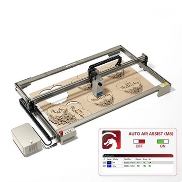 Ploter laserowy diodowy najmocniejszy 130W 400x850