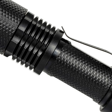 Набор мощных военных перезаряжаемых тактических фонарей 1800 лм со светодиодной подсветкой ZOOM