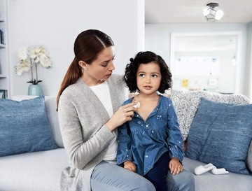 Bluetooth-детектор астмы Omron WheezeScan, белый