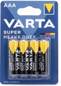 BATERIE VARTA BATERIA LR3 LR03 AAA 4szt.