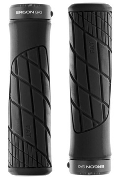 Ручки ERGON GRIP GA2 ​​FAT BLACK 2 шт.