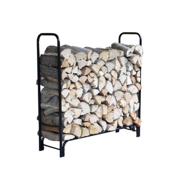 Kosz Stojak na drewno kominkowe 120x35x120 LOFT