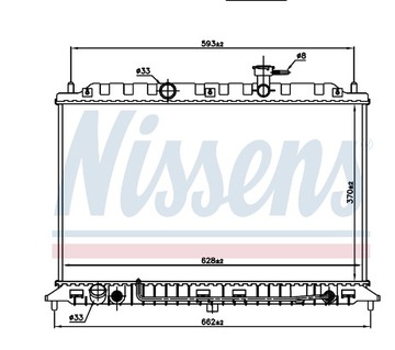 CHLADIČ KIA RIO II 05-11 1.4 1.6 253101G060 AT