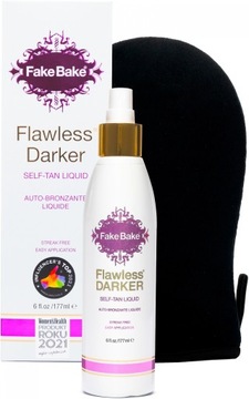 Fake Bake Flawless Darker Samoopalacz z rękawicą