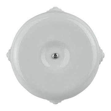 Puszka instalacyjna ceramiczna, VINTAGE, biała