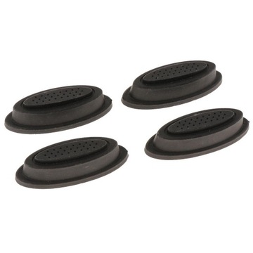 4-częściowa plastikowa podkładka pod stopy do bagażu Stud Door Stop Spike Floor Protector (S
