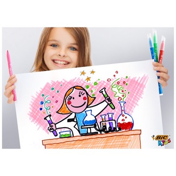 BIC KIDS KID COULEUR МАРКЕРЫ, МАРКЕРЫ, МОЮЩИЕСЯ МАРКЕРЫ НА ВОДНОЙ ОСНОВЕ ДЛЯ ДЕТЕЙ x24