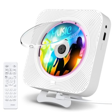 PRZENOŚNY ODTWARZACZ CD WBUDOWANY GŁOŚNIK STEREO
