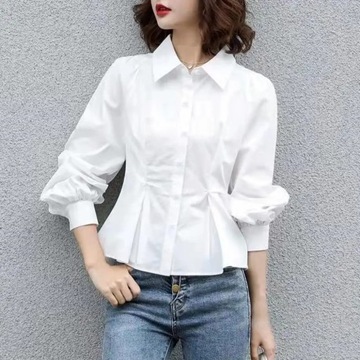 Fall Blouse OL Style Long Sleeves Business Occasio