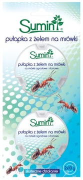 Sumin Pułapka na mrówki z żelem 2 sztuki