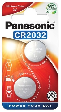 Bateria Panasonic CR 2032 2szt.