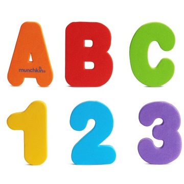 36PC Baby Shower Toys with Letters and Numbers