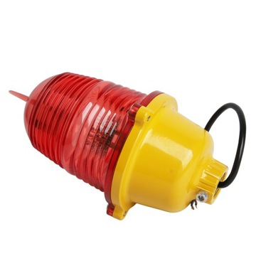 ŚWIATŁO PRZESZKODOWE W LOTNICTWIE ZNAK BEZPIECZEŃSTWA LED 220V IP68