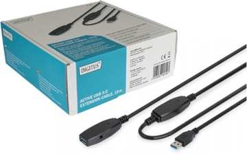 PRZEDŁUŻACZ AKTYWNY USB3.0 SUPERSPEED DIGITUS 15M