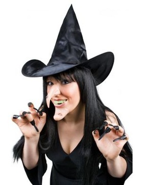 ZESTAW CZAROWNICY CZAROWNICA HALLOWEEN 4 EL