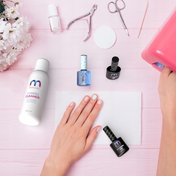 Гибридный набор: 3 лака MaluLac LAMP BASE TOP