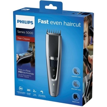 МОЩНАЯ МУЖСКАЯ МАШИНКА ДЛЯ СТРИЖКИ ВОЛОС PHILIPS
