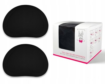 JULIMEX WKŁADKI SAMOPRZYLEPNE WS-21 PUSH-UP CZARNE