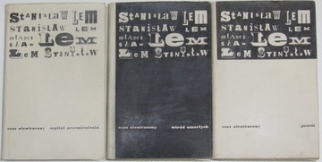 Czas nieutracony Tom 1-3 Stanisław Lem