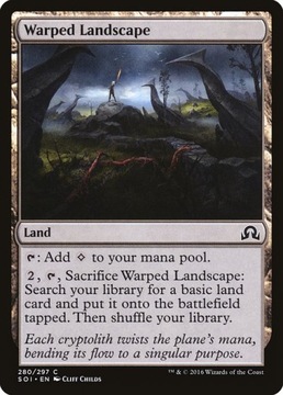 MtG: Warped Landscape (SOI)