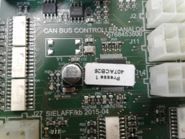 Плата аналогового контроллера Sielaff 6768453800
