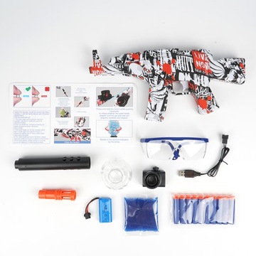 ГЕЛЬ BB ПИСТОЛЕТ АВТОМАТИЧЕСКИЙ 5000 BB ЭЛЕКТРИЧЕСКИЙ НАБОР