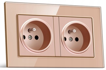 GNIAZDO GNIAZDKO ELEKTRYCZNE SZKŁO SZKLANE KONTAKT