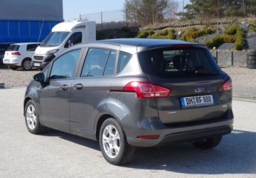 Ford B-MAX 1.0 EcoBoost 100KM 2015 Ford B-MAX 1.0 Benz. 100KM Serwis Bezwypadkowy Alu Oplacony Benzyna 100KM, zdjęcie 4