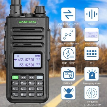 BaoFeng UV-13 PRO V2 10 Вт мощный двухдиапазонный