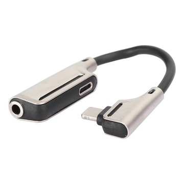 Адаптер для зарядного устройства для наушников 2 в 1.