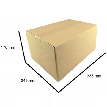 Клапан картонный 330х240х160 КК60 регулируемый - 25 шт.