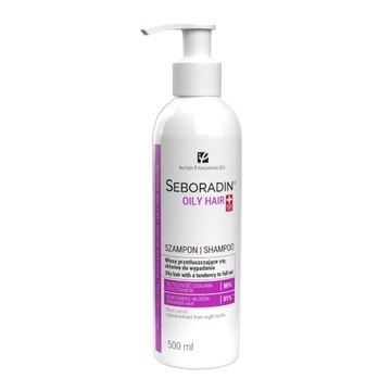Szampon do włosów przetłuszczających się Seboradin OILY HAIR 500 ml