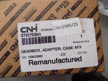 РЕДУКТОР ИЗМЕНЕНИЯ СКОРОСТИ ЖАТКА CNH CASE 2052 2042 2062 NEW HOLLAND 84C