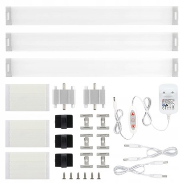 LAMPKA POD SZAFKE KUCHENNĄ LED 4 W 400LM 3 SZT
