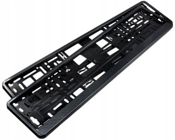 НАБОР КАРБОНОВЫХ РАМОК НОМЕРНОГО ЗНАКА НАБОР РАМОК НОМЕРНОГО ЗНАКА 2 ШТ.