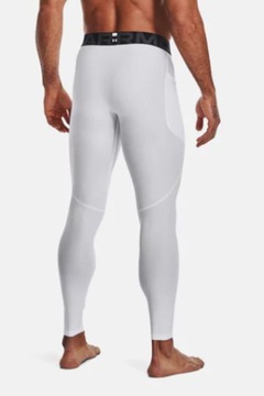 ЛЕГГИНСЫ СПОРТИВНЫЕ МУЖСКИЕ ДЛЯ БЕГА UNDER ARMOUR, ТЕРМОАКТИВНЫЕ 1361586-100