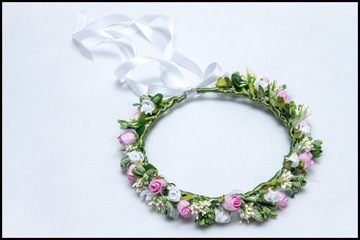 Венок для первого причастия, как венки из живых цветов.
