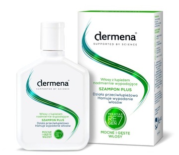 Dermena Plus szampon przeciwłupieżowy, 200ml