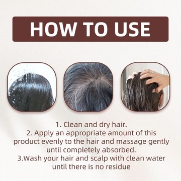 2 шт. 30 мл. Сыворотка для волос He Shou Wu Масло для ухода за волосами 69