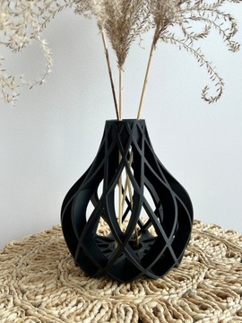 Уникальная ваза Vukan Бутылка для сушеных цветов и иконы Lego 3D цветы черные