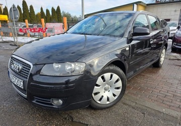 Audi A3 8P Hatchback 3d 2.0 TDI PD 140KM 2005 Audi A3 Sportback 2.0DieselQUATTROZarejestrowana w Polscekomplet alufelg, zdjęcie 1