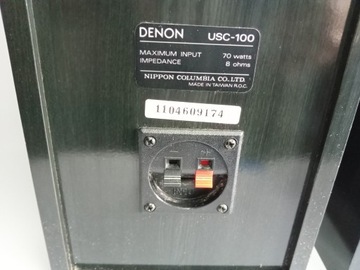 Kolumny monitory DENON USC-100 uszkodzone