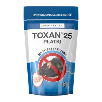 Trutka Toxan przeciwko myszom i szczurom 150g