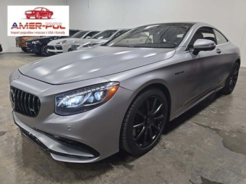 Mercedes Klasa S W222 2016 Mercedes-Benz Klasa S amg s63 4matic coupe 5.5 Benzyna 577KM