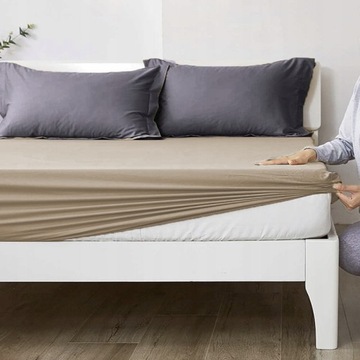 Przescieradło JERSEY na gumce Wysokajakość 160x200