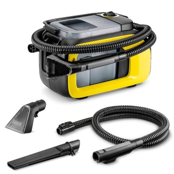 KARCHER SE 3-18 + АККУМУЛЯТОР + ЛАД ПЫЛЕСОС ДЛЯ СТИРКИ КОВРОВ И ОБИВКИ