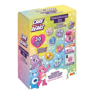 Машинка для наклейок 3D Care Bears – Набір додатковий