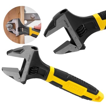STANLEY 0-90-947 КЛЮЧ РАЗВОДНОЙ MAXSTEEL 150MM