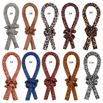 Безнагревательные щипцы для завивки локонов с повязкой на голову, ленивые локоны