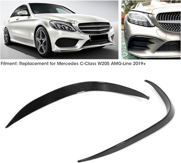 PLOUTVÍ PŘEDNÍHO NÁRAZNÍKU MERCEDES C TŘÍDA W205 2019-2021 AMG , VSTUP AERO